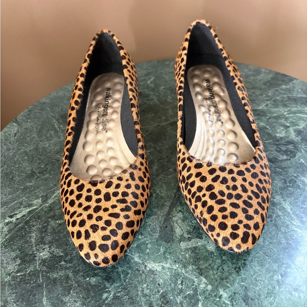 Walking Cradles Leopard Print Flats